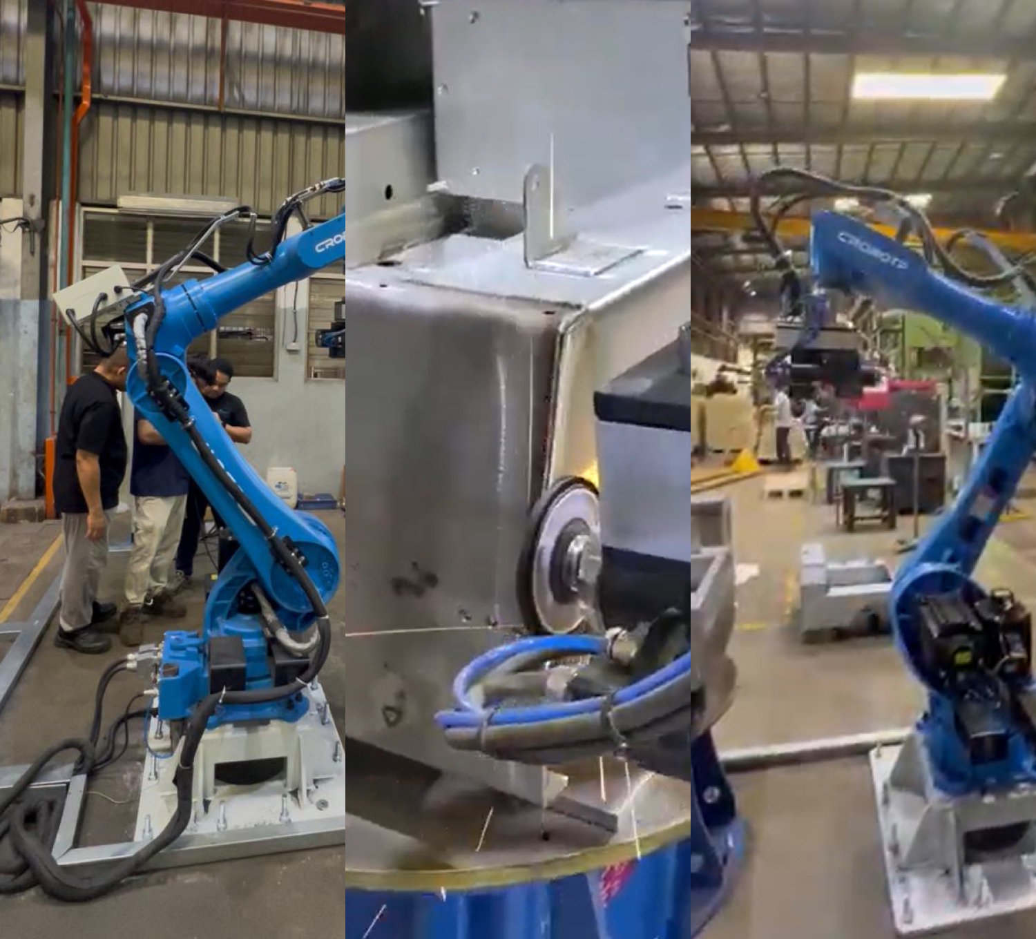 Mobile :: Solutions :: Robotic Grinding Buffing Solution Masthead